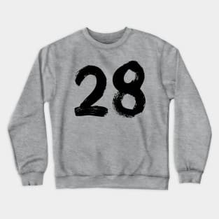 Number 28 Crewneck Sweatshirt